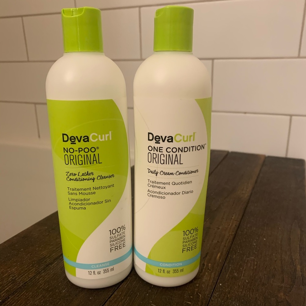 Devacurl Shampoo and Conditoner